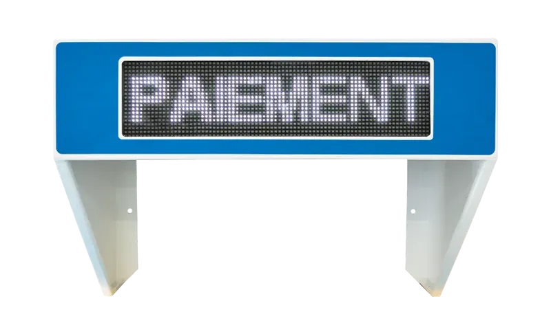 Casquette de protection borne – version lumineuse